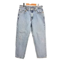 00年代 Levi's リーバイス 550 デニムパンツ ブルー (メンズ W34 L32) 中古 古着 S9645
