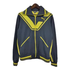 90年代 PUMA プーマ トラックジャケット スポーツ グレー (メンズ L) 中古 古着 S9669