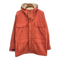 80年代 Columbia コロンビア マウンテンパーカー アウトドア オレンジ (メンズ M) 中古 古着 T0022