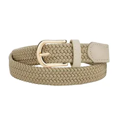 【新品】 [maikun] ベルト メンズ カジュアル 作業用 おおきいサイズ 紳士 カジュアル ナイロン 布 ベージュ 120cm 1