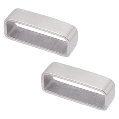 [신품] UNICRAFTALE 2 개 벨트 루프 키퍼 스테인레스 스틸 벨트 루프 45x12x17mm 남성 벨트 버클 벨트 키퍼 남성 벨트 고정용 남성 벨트 버클 액세서리 1