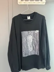 ナイキ ムーンクレーター 105 スウェットシャツ (起毛なし)