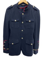 タグ付き)ZARA ネイビー ミリタリージャケット ナポレオンジャケット