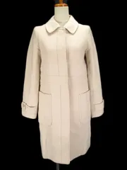 プロポーション ボディドレッシング PROPORTION BODY DRESSING コート ステンカラー ロング ウール 2 ピンク ベージュ