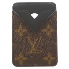LOUIS VUITTON (ルイヴィトン) ポルト カルト マグネット モノグラム カードケース ブラウン M13185 ME3254