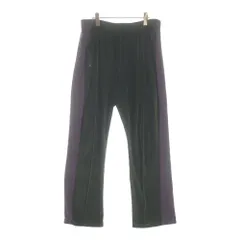 Needles (ニードルス) NARROW TRACK PANT VELOUR ナロー ロゴデザイン ベロア トラックパンツ カーキ J0229のサムネイル