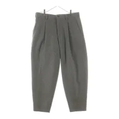 COMME des GARCONS HOMME PLUS (コムデギャルソンオムプリュス) 25AW AD2025 ジップフライ ワンタック ウールスラックスパンツ カーキ PP-P032のサムネイル
