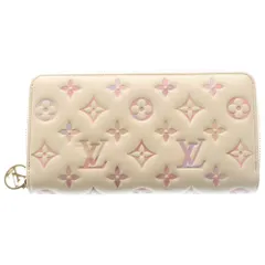 LOUIS VUITTON (ルイヴィトン) モノグラム ジッピー・ウォレット 長財布 ドリームベージュ M15091