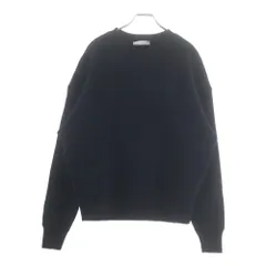 AMI Alexandre Mattiussi (アミアレクサンドルマテュッシ) Sweatshirt ハートロゴ刺繍 クルーネックスウェットトレーナー ブラック H21HJ047.749のサムネイル