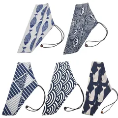 fogman 箸袋 巾着 布 子供 小学生 お箸袋 箸入れ カトラリーポーチ 箸ケース 5種セット (Aセット)