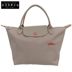 Longchamp ロンシャン ル プリアージュ オリジナル S トップハンドルバッグ ハンドバッグ レディース ブラウン×レッド