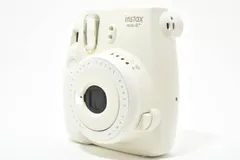 【実用光学美品】Fujifilm 富士フィルム instax mini チェキ 8+ 白 ホワイト コンパクトフィルムカメラ #4088-8