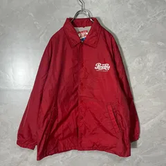 PEPSI COLA ペプシコーラ ヴィンテージ コーチ ジャケット M 赤 ナイロン