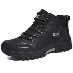 Men's Trekking Shoes, Hiking Shoes, Mountaineering Boots, Outdoor Shoes, Non-slip, Low-cut, Walking Shoes, Waterproof, Large Sizes, Wide Fit, Sneakers