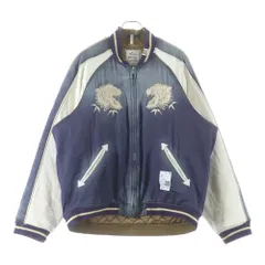 MAISON MIHARAYASUHIRO (メゾンミハラヤスヒロ) 24AW Souvenir Jacket エンブロイダリー スーベニアジャケット スカジャン ブルー/ホワイト J13BL141のサムネイル