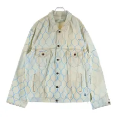 OFF-WHITE (オフホワイト) 20SS Fence Jean Jacket フェンス デニムジャケット ホワイト/ブルー OMYE051S20386030のサムネイル