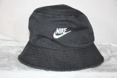ナイキ ブラック バケットハット 帽子 (L)