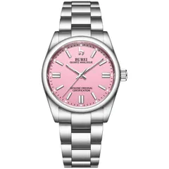 【数量限定】防水 クォーツ アナログ 人気ブランド ランキング レディース 女性高級腕時計 腕時計 (ピンク)