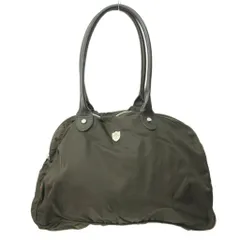 オロビアンコ OROBIANCO ナイロン ハンドバッグ トート ロゴ 茶 ブラウン IBO77