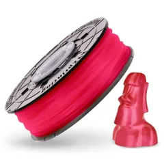 新品 XYZプリンティング PLA フィラメント クリアレッド 600g ダヴィンチnano/mini/Jr/Super/Colorシリーズ用 (リール式/NFCタイプ) 3Dプリンター 材料 RFPLCXJP02E