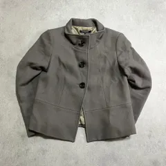 LAUTREAMONT ジャケット 短丈 グレー ウール カジュアル きれいめファッション vintageのサムネイル