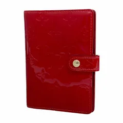 【6ce5982-k】ルイヴィトン 手帳カバー ヴェルニ アジェンダPM R21016 ポムダムール【中古】レディース