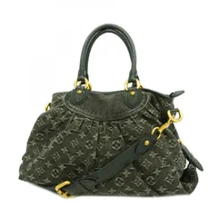 【6ce6377-k】ルイヴィトン ハンドバッグ モノグラム・デニム ネオカヴィGM M95352 ノワール 2wayバッグ【中古】レディース