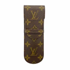 【6ce6394-k】ルイヴィトン ペンケース モノグラム エテュイスティロ M62990 ブラウン【中古】メンズ レディース ユニセックス