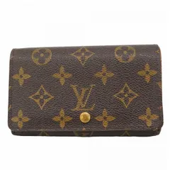 【6da0122】ルイヴィトン 財布 モノグラム ポルトモネ ジップ M61735 ブラウン【中古】レディース