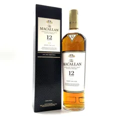 ▼The MACALLAN マッカラン 12年 シェリーオークカスク 700ml 40% シングルモルト スコッチ ウイスキー 箱付 古酒 ▼L001000