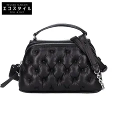 Maison Margiela メゾンマルジェラ 25AW SB1WG0065 GLAM SLAM/グラムスラム エンブロイダリー トラペゾイド シープスキン 2WAYショルダーバッグ