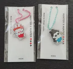 HUNTER×HUNTER 非公式グッズ 通販 アクリルキーホルダー ヒソカ・イルミ (まとめ売り)