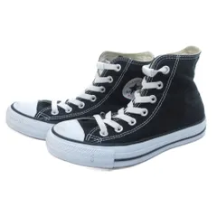コンバース CONVERSE ALL STAR オールスター スニーカー シューズ ハイカット キャンバス 黒 ブラック 23.5cm 0109