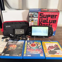 PSVita 本体 スーパーバリューパック レッド・ブラック Wi-Fiモデル Super Value Pack
