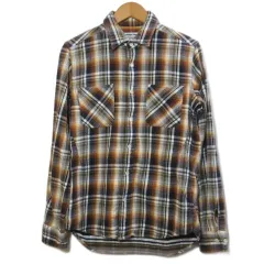 モンキータイム MONKEY TIME アローズ フランネルシャツ 長袖 チェック 胸ポケット M マルチカラー /X