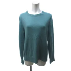 ユニクロ UNIQLO カシミヤ ニット セーター 長袖 緑系 グリーン系 大きいサイズ XLサイズ 0130