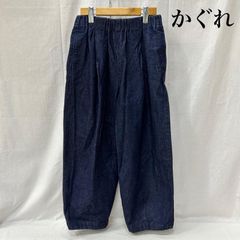 コンフェクト リネンデニムイージーパンツ サイズ3 インディゴブルー