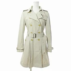 ポールスミス ブラック Paul Smith BLACK トレンチコート ジャケット 38 ベージュ 1202 ■GY09