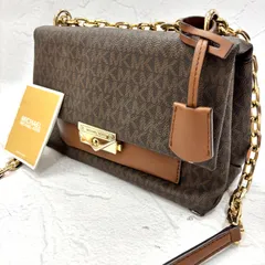 MICHAEL KORS/マイケルコース Cece ミディアムチェーン ショルダーバッグ シグネチャー/総柄 レディース 鞄