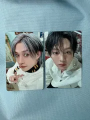 Stray Kids(ストレイキッズ・スキズ・SKZ) ファンミーティング オンライン トレカ バンチャン(BANG CHAN) リノ(LEE KNOW・イミンホ)