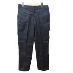 ディッキーズ Dickies 874 ワークパンツ オリジナルフィット スラックス ワイド 黒 ブラック 34×30 0126
