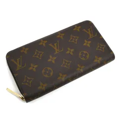 LOUIS VUITTON ルイ・ヴィトン ジッピー・ウォレット 長財布 ラウンドファスナー モノグラム ブラウン M41896 IC レディース 中古 極美品