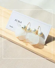 匿名配送★ハンドメイドピアス イヤリング NO.110