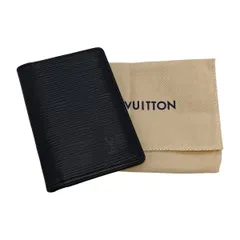 LOUIS VUITTON ルイヴィトン エピ オーガナイザー・ドゥ ポッシュ パスケース カードケース M63582 ブラック
