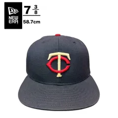 C4 ニューエラ 59fifty ツインズ usa製 ヴィンテージ 2000