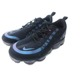 ナイキ NIKE Air Vapormax Run Utility Throwback Future スニーカー ローカット 黒 ブラック 25.5cm AQ8810-009