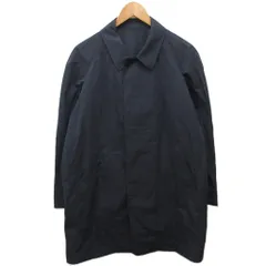 ケント Kent ステンカラーコート ロング丈 ラグラン 比翼 M 紺  ネイビー KRC-77001 IBO87