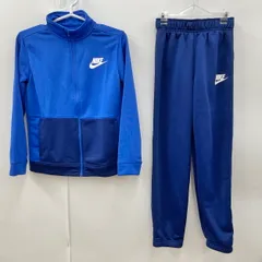 ジャージ セットアップ ナイキ NIKE キッズM ブルー ネイビー