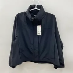 ウィンドプルーフ スタンド ブルゾン ユニクロ UNIQLO S ブラック 長袖