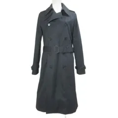 ハイク HYKE トレンチコート ロング ライナー付き ベルト付き 2 M相当 紺 ネイビー 132-17005 /X